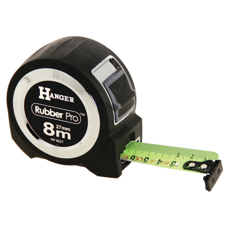Mètre ruban 8m x 27mm Rubber Pro HANGER 100051 - 3