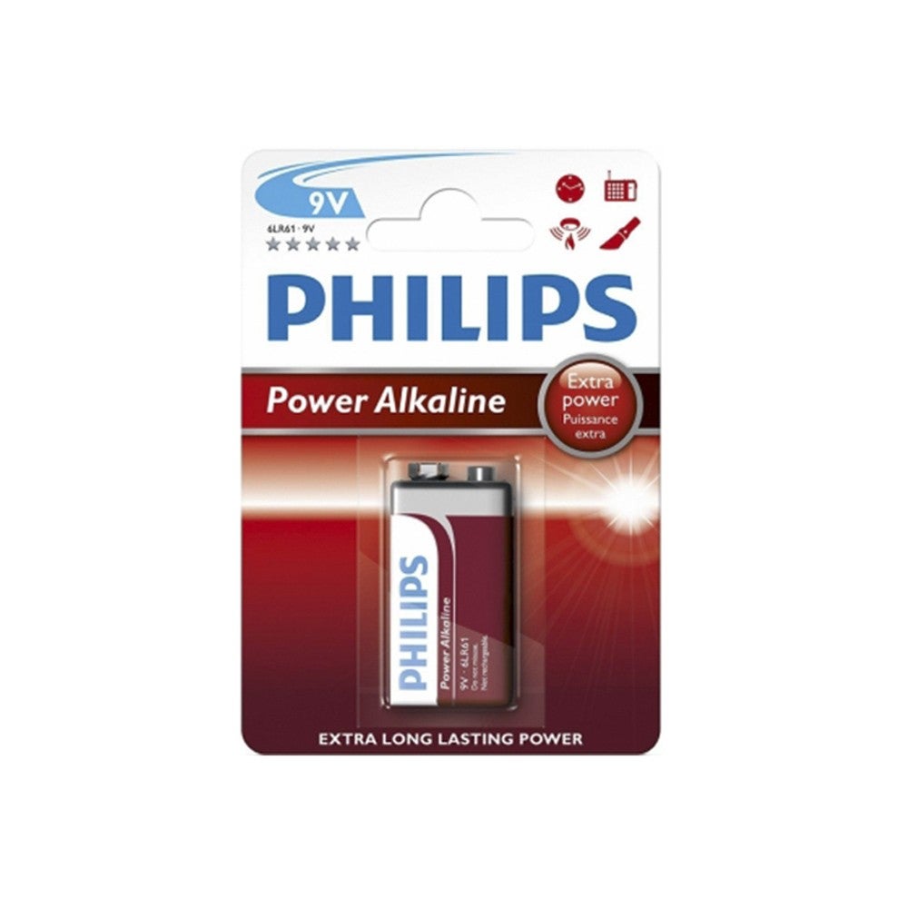 PHILIPS POWER ALKALINE PILA D LR20 BLISTER * 2 Leroy Merlin