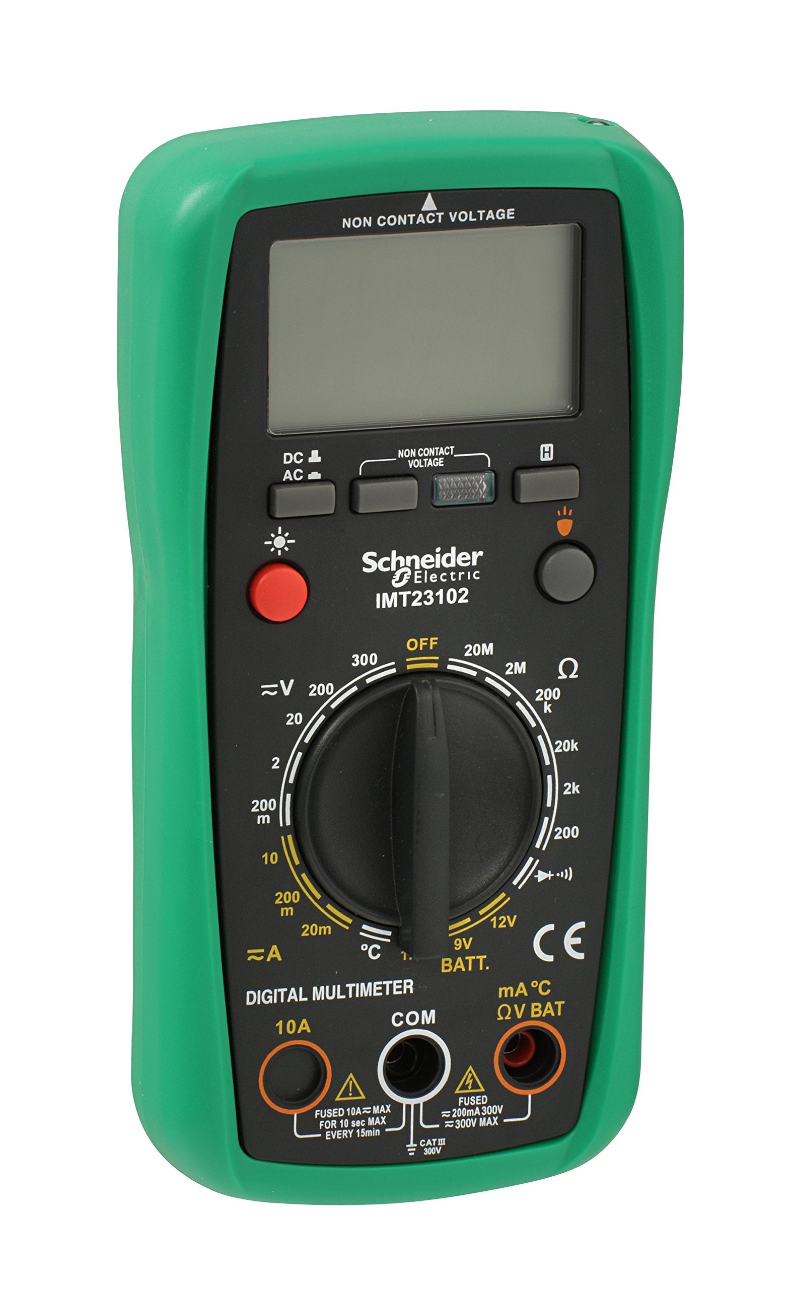 Multimètre numérique Cat III (300V) écran LCD - Schneider - 3