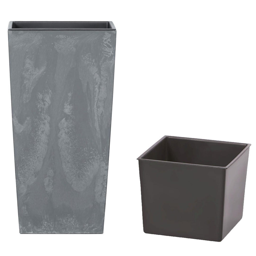 Doniczka Prosperplast URBI SQUARE BETON EFFECT - beton DURS265E-422U