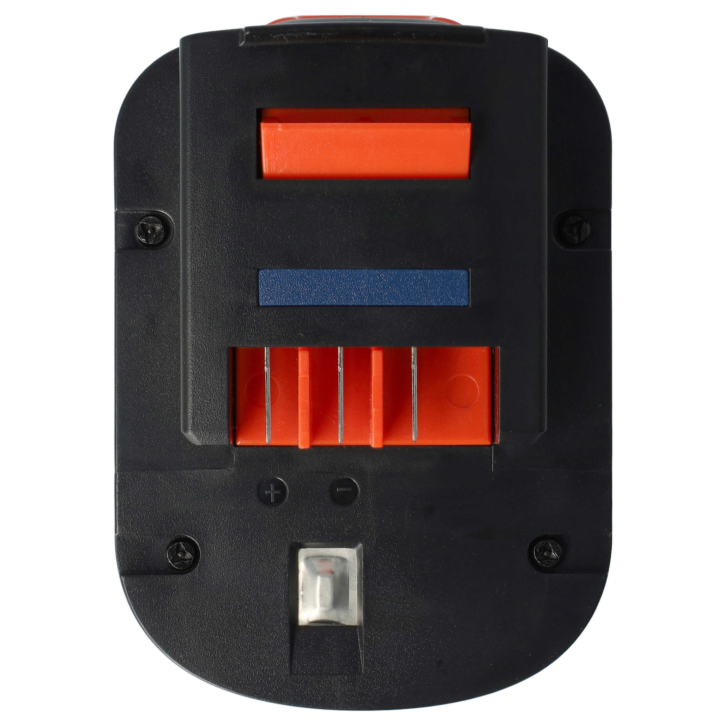 EXTENSILO 2x Batteries compatible avec Black & Decker HP126F3K, HP126FBH, HP126FSC, HP126FSH outil électrique (3300 mAh, NiMH, 12 V) - 3