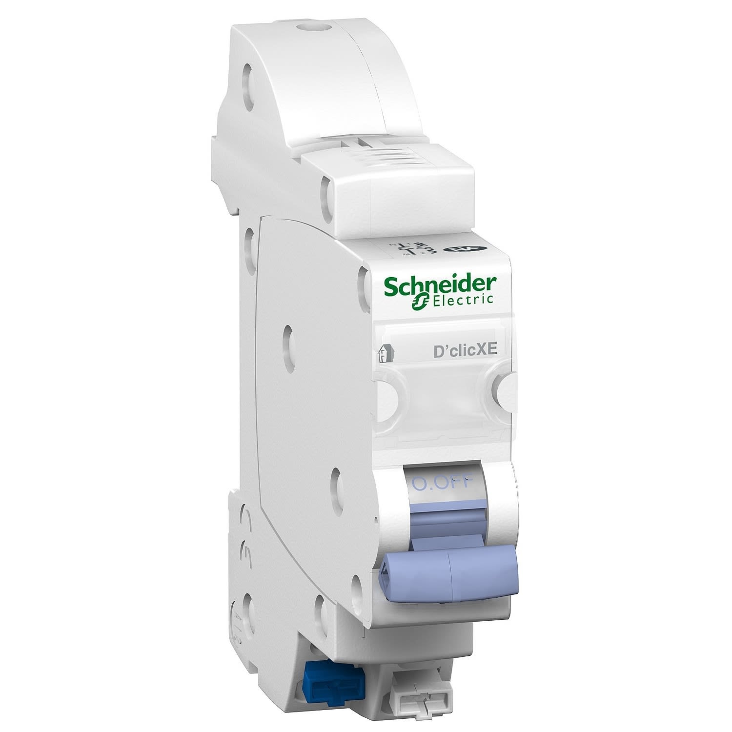 Disjoncteur Schneider 1P+N 16A Courbe D DT40N - Référence A9N21376, Occasion Fonctionnel, Origine France