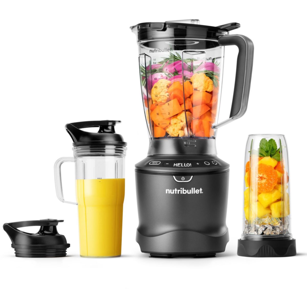 Blender Nutribullet NBF550DG 1500W Obudowa ze szczotkowanej stali