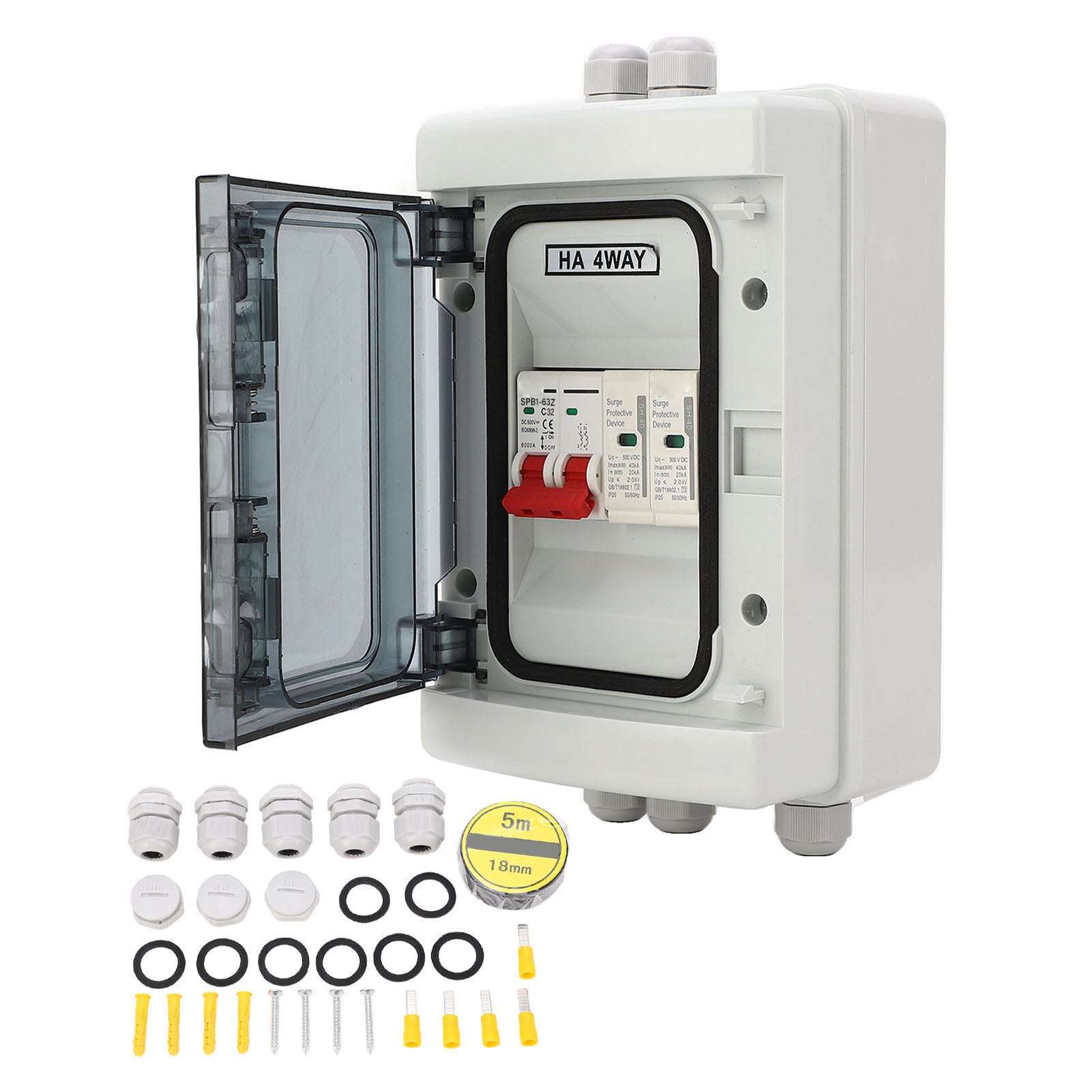 Disjoncteur MCB isolation interrupteur protection Étanchéilé ...