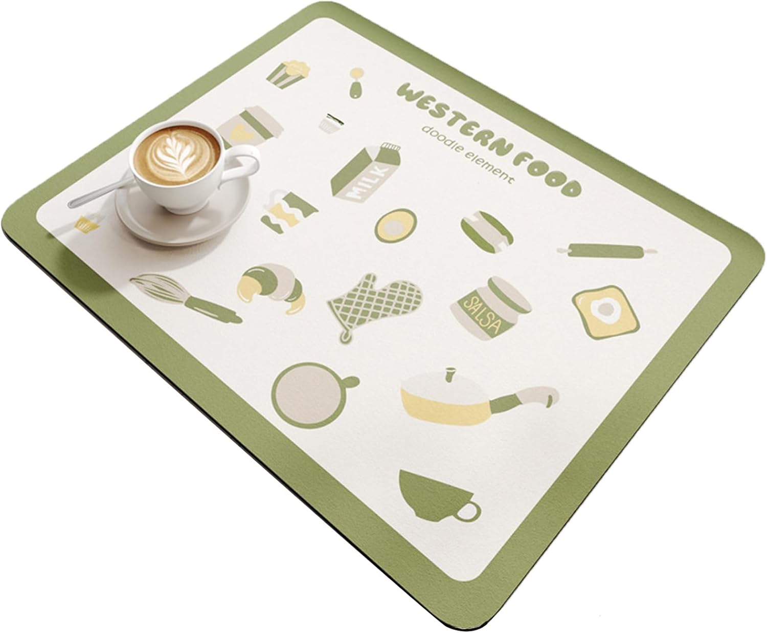 szt. Mata ociekowa do kuchni Mata ociekowa Samoschnąca mata ukrywająca plamy Mata ociekowa chłonna z ociekaczem Mata antypoślizgowa