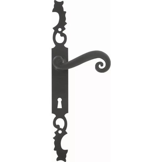 Ensemble De Porte Rustique Aquitaine 41 - Style Fer Noir - Serrurerie Authentique