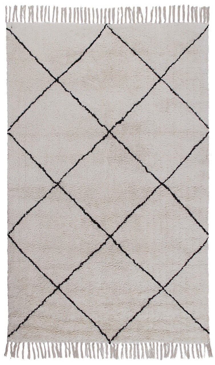Tapis de style berbère tufté en coton CATAZ | Leroy Merlin