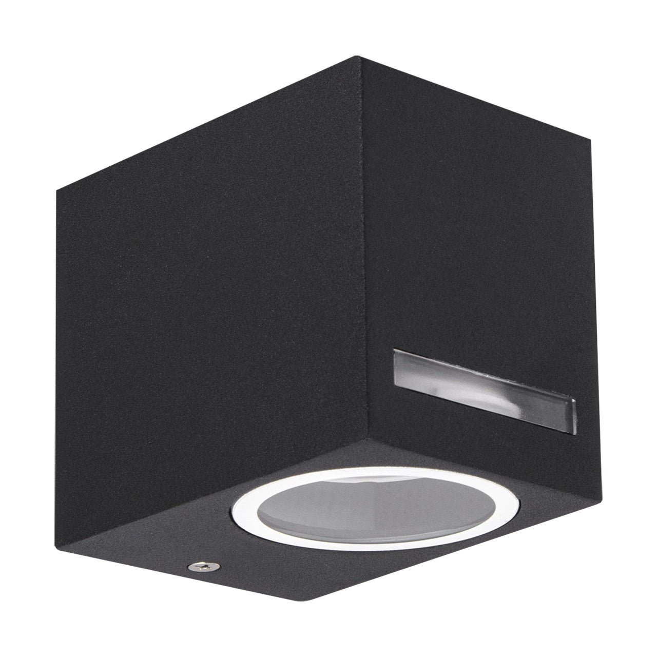 Kinkiet zewnętrzny FOREST czarny 1xGU10x35W wym: 8x7x9 cm IP54 Struhm