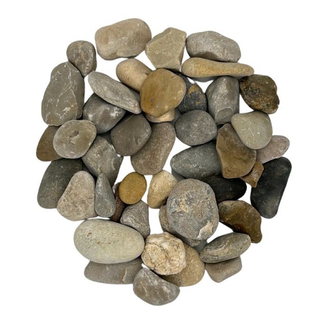 PACK +/- 1,5T (2 X 750 Kg) Galet Roulé Lavé Gris Silico-Calcaire Ø 10/20 mm - Livraison STANDARD