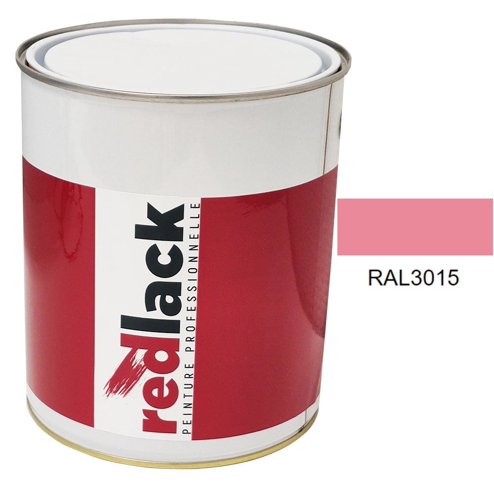 Bote de 3 L de pintura – RAL 3015 Rosa claro – satinado – para ...