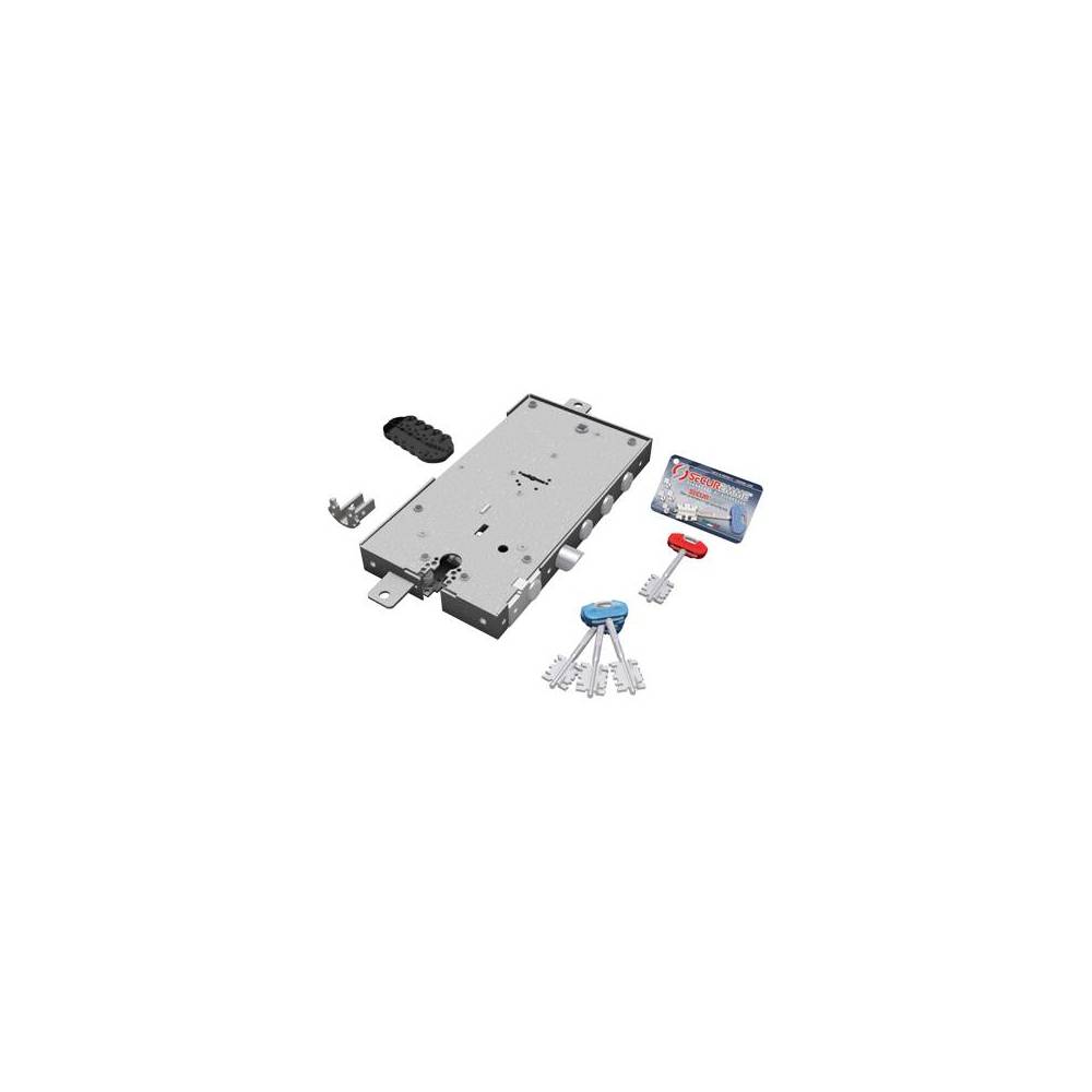 SERRURE MÉTALLIQUE APPLIQUER 1651 GEAR SECUREMME F.SAGOM M3 TRIPL SCR Ip Mm 37 E Mm 63 Dx Sx 94006724
