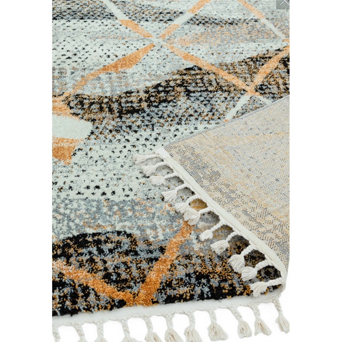 Tapis de salon à franges style berbère OMAR 160x230 cm - 3