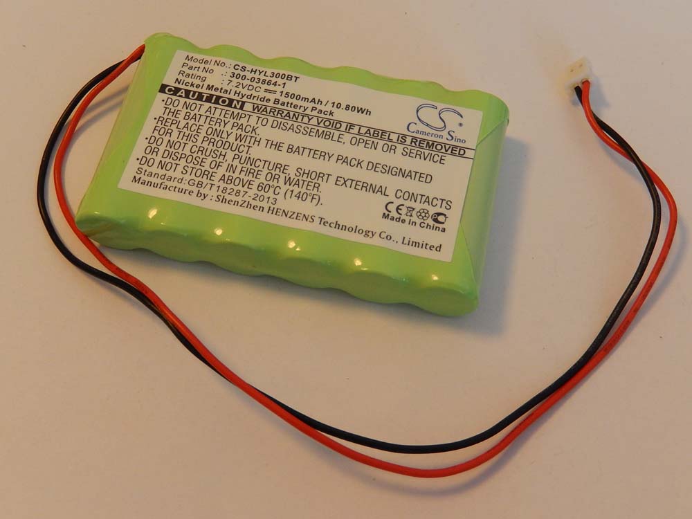 VHBW - Batteria Compatibile Con Pax D210, D210 Bluetooth, D210 Gprs
