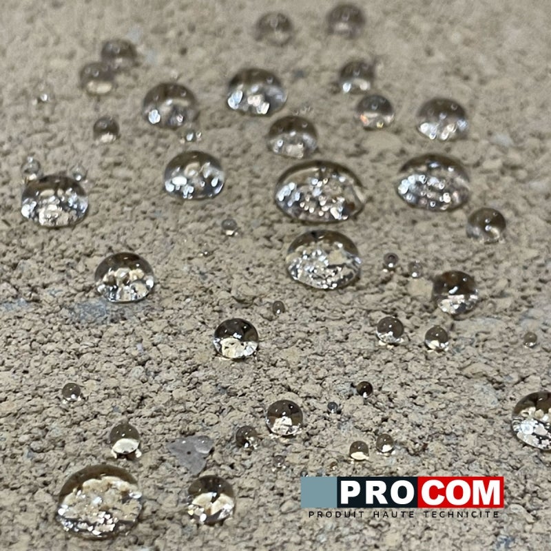 Hydrofuge terrasse incolore, imperméabilisation travertin, pierre naturelle, terre cuite, béton, dalles, pavés PROCOM 5 litres-Incolore - 2