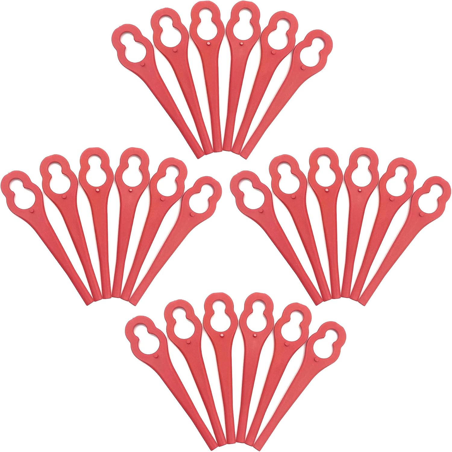 Lames De Débroussailleuse En Plastique Pour Débroussailleuse Sans Fil 20v 100 Fx E1rt20 Pieces