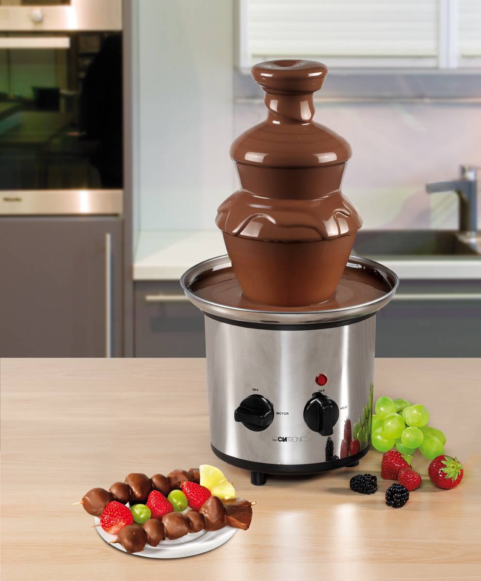 Clatronic SKB 3248 Fuente de Chocolate 170W Inox - Imagen 5