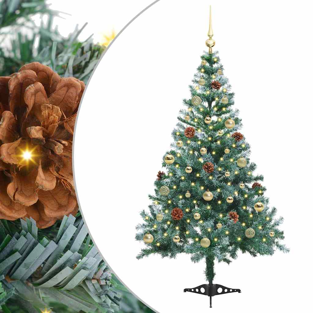 Albero di Natale ARTIFICIALE REALISTICO CLINT altezza 150 cm folto PVC