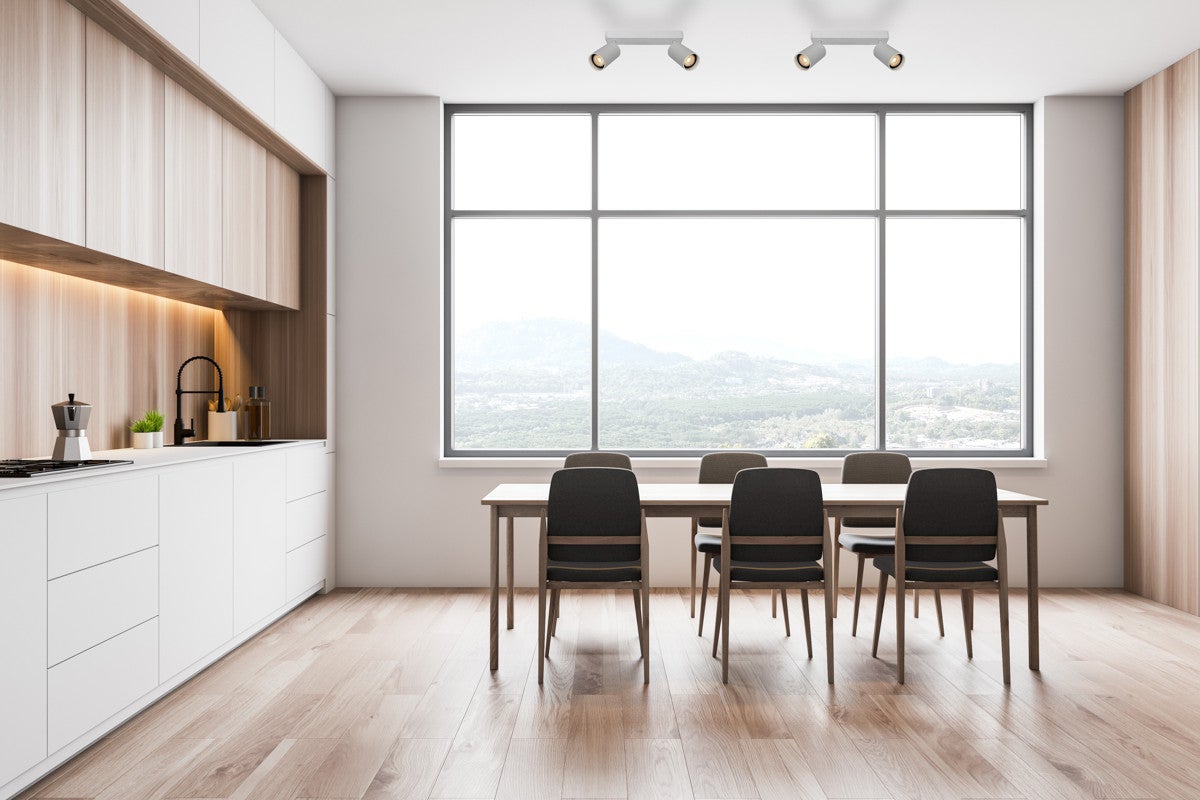 Lampa sufitowa wisząca Nesto biały piaskowany 2xGU10x10W wym: 13 x 24 x 5,5 cm aluminium Italux - 3