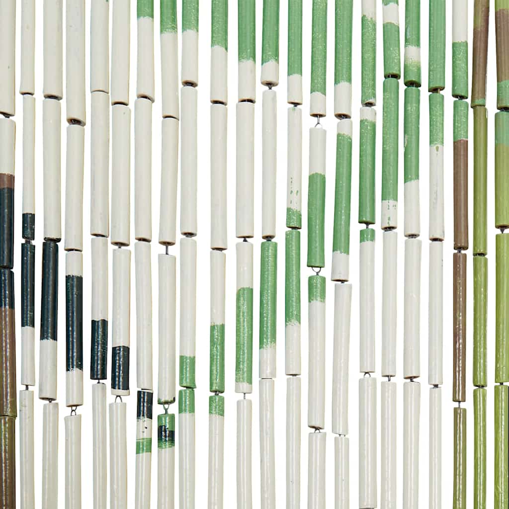 VidaXL Rideau anti-insectes imprimé bambou 100x200 cm - 5