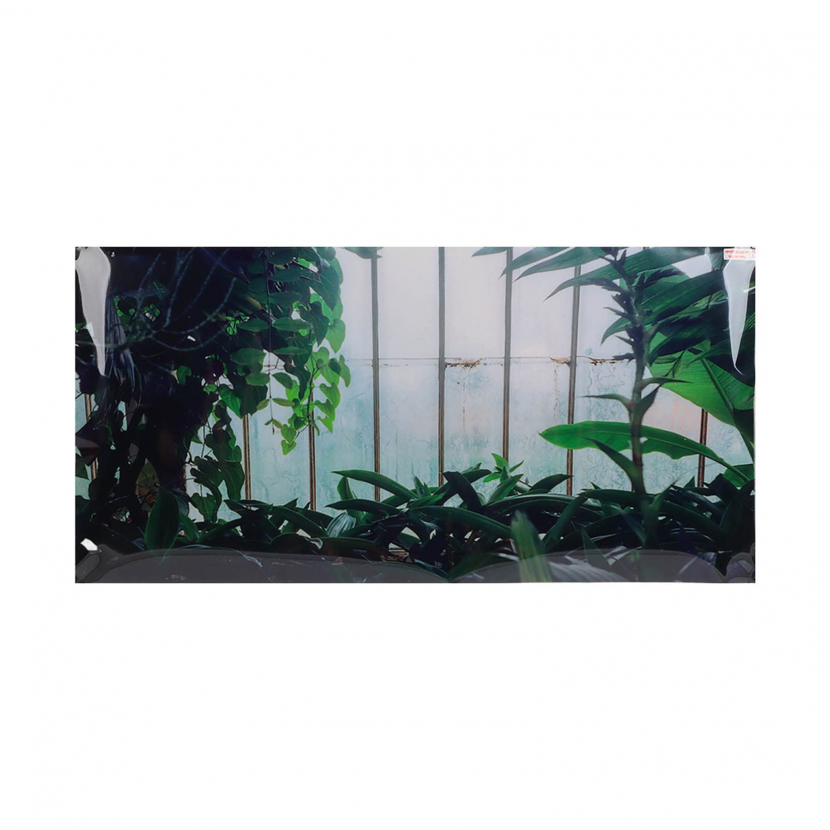 Decoração de fundo de aquário PVC autoadesivo 3D adesivo de papel de parede para tanque de peixes tóxicos (6 - 6