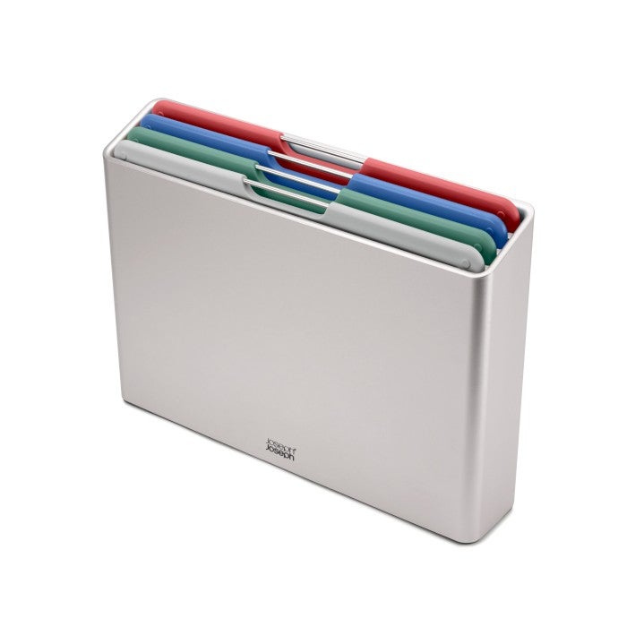 Joseph Joseph zestaw 4 desek do krojenia L Folio, srebrny