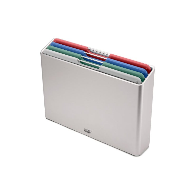 Joseph Joseph zestaw 4 desek do krojenia L Folio, srebrny