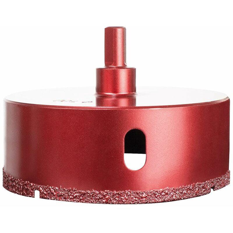Diamentowe wiertło koronowe, wysokowydajny otwornica do szkła/płytek/granitu/marmuru (100 mm)