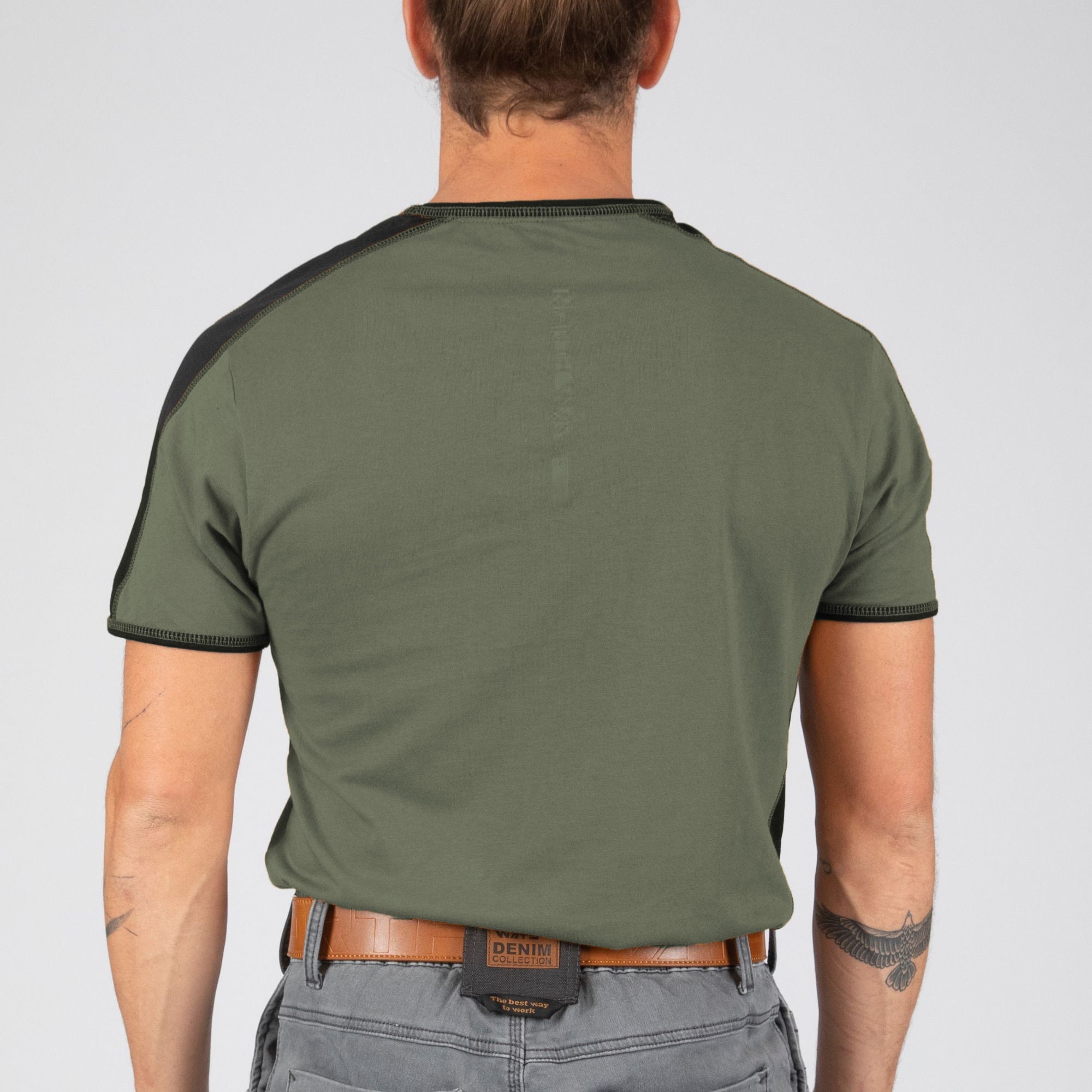 ANDY - T-SHIRT MANCHES COURTES DE TRAVAIL - 1400 Kaki S - 3