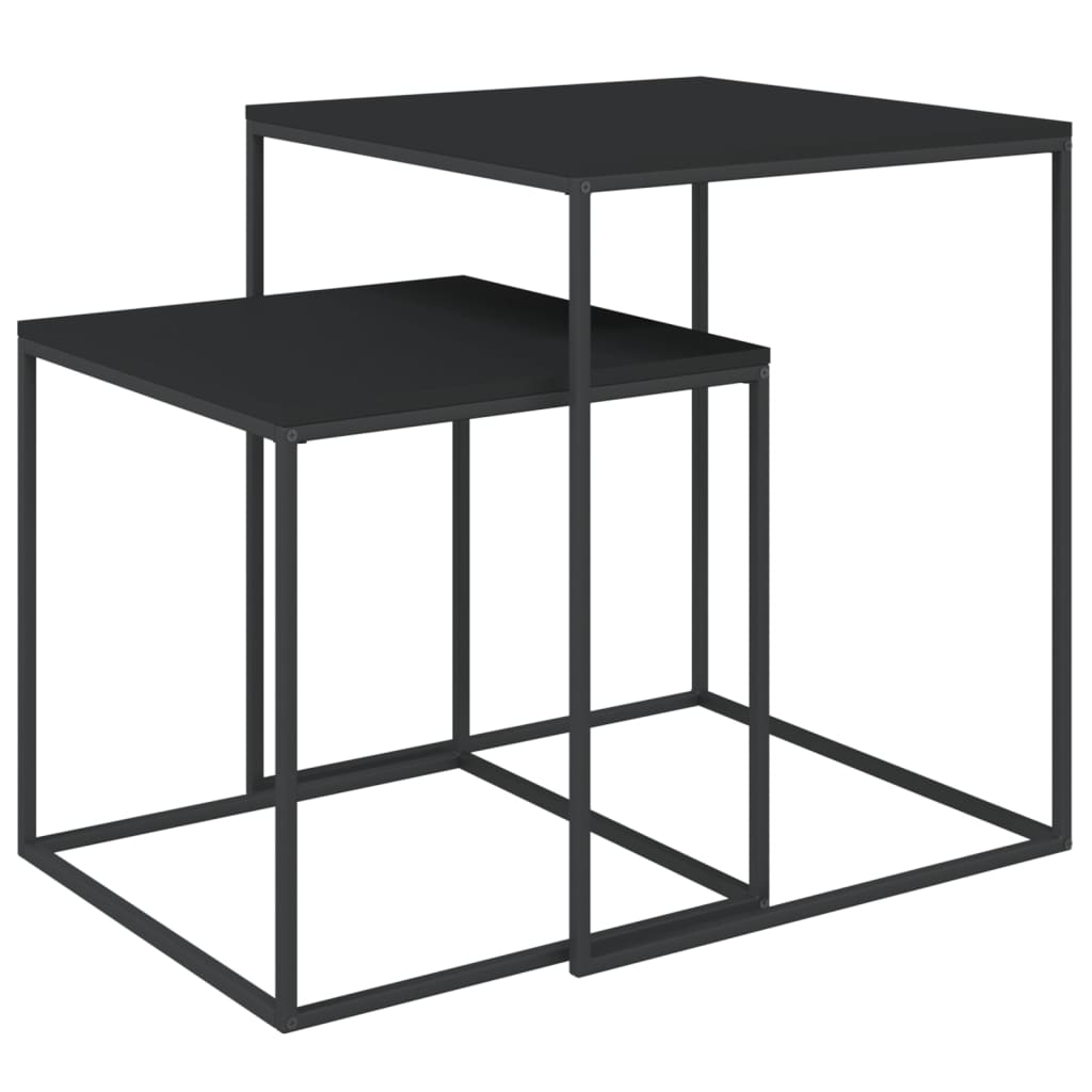 LVB Tavolino Da Caffè Industriale Grigio – 2 Ripiani In Legno E Metallo, Rettangolare 100x50x45 Cm, Con Contenitore, Per Soggiorno, Ufficio, Camera Da Letto - 3