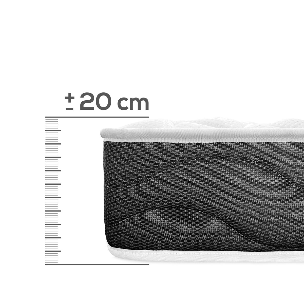 Pack Canapé Abatible Reforzado Cambria 150x190 cm + Colchón Viscoelástico Viscoblack (Incluye Envío + Montaje) - 5