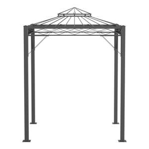 Gazebo Da Giardino 2.5x2.5m Impermeabile Con 4 Pannelli Laterali - Ideale Per Feste E Bancarelle - Foto 2
