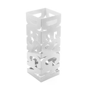 VERSA Rulo Portaombrelli Da Terra In Metallo - Stretto E Alto, Design Moderno, Colore Nero, Con Vassoio Raccogligocce (49x15,5x15,5 Cm) - 3