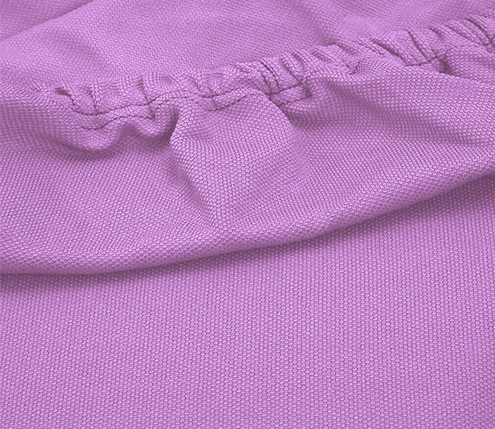 Copridivano Elasticizzato Jacquard 3 Posti – Made In Italy – Colore Lilla