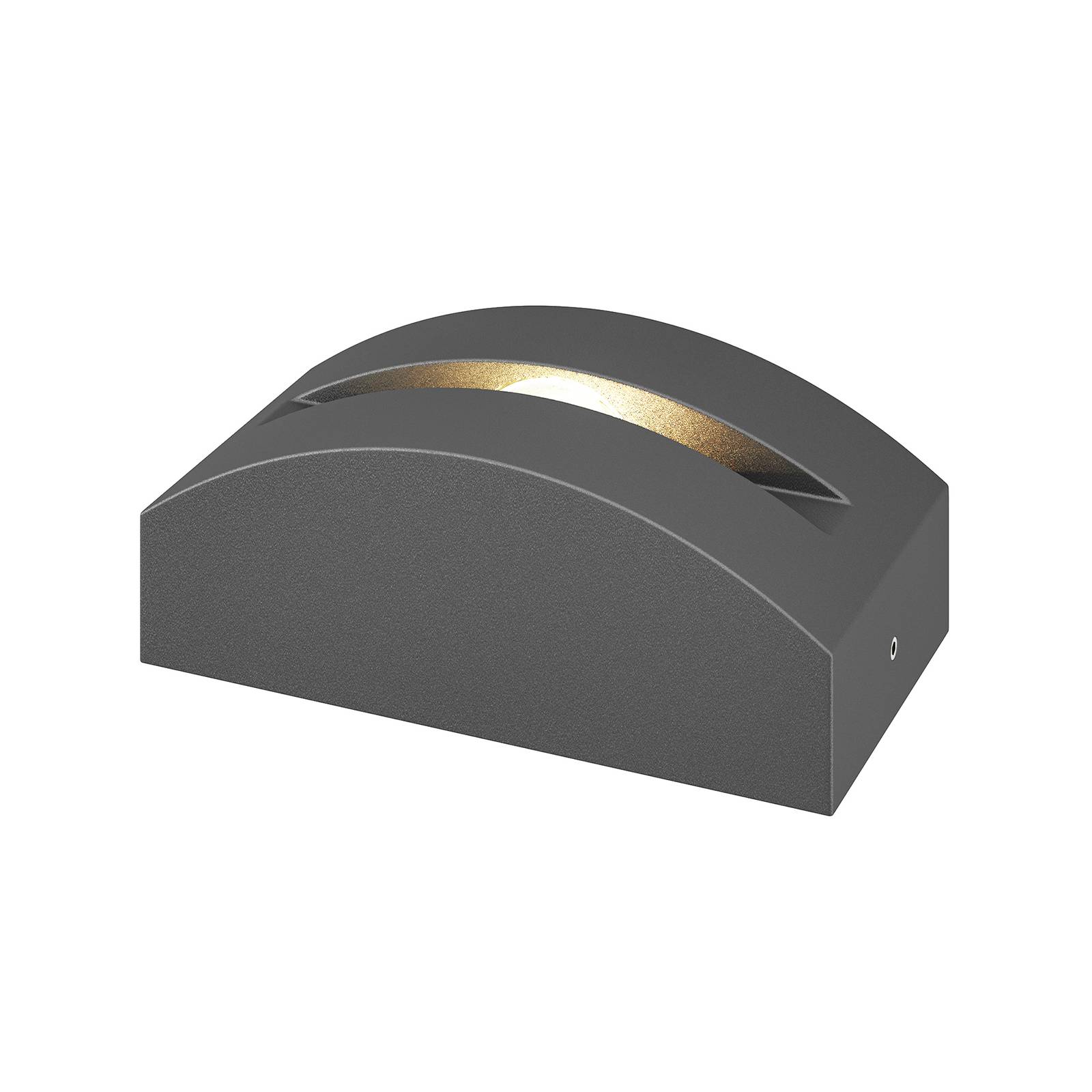 Lucande lámpara exterior led marka, aluminio gris oscuro, iluminación de senderos, baliza, iluminación de senderos, farola