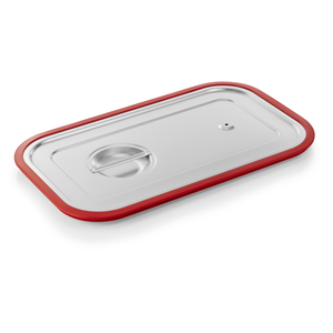 Vogue Couvercle GN 1/3 Inox Vogue, Argent, 30(H) X 325(L) Mm, Inox, K969