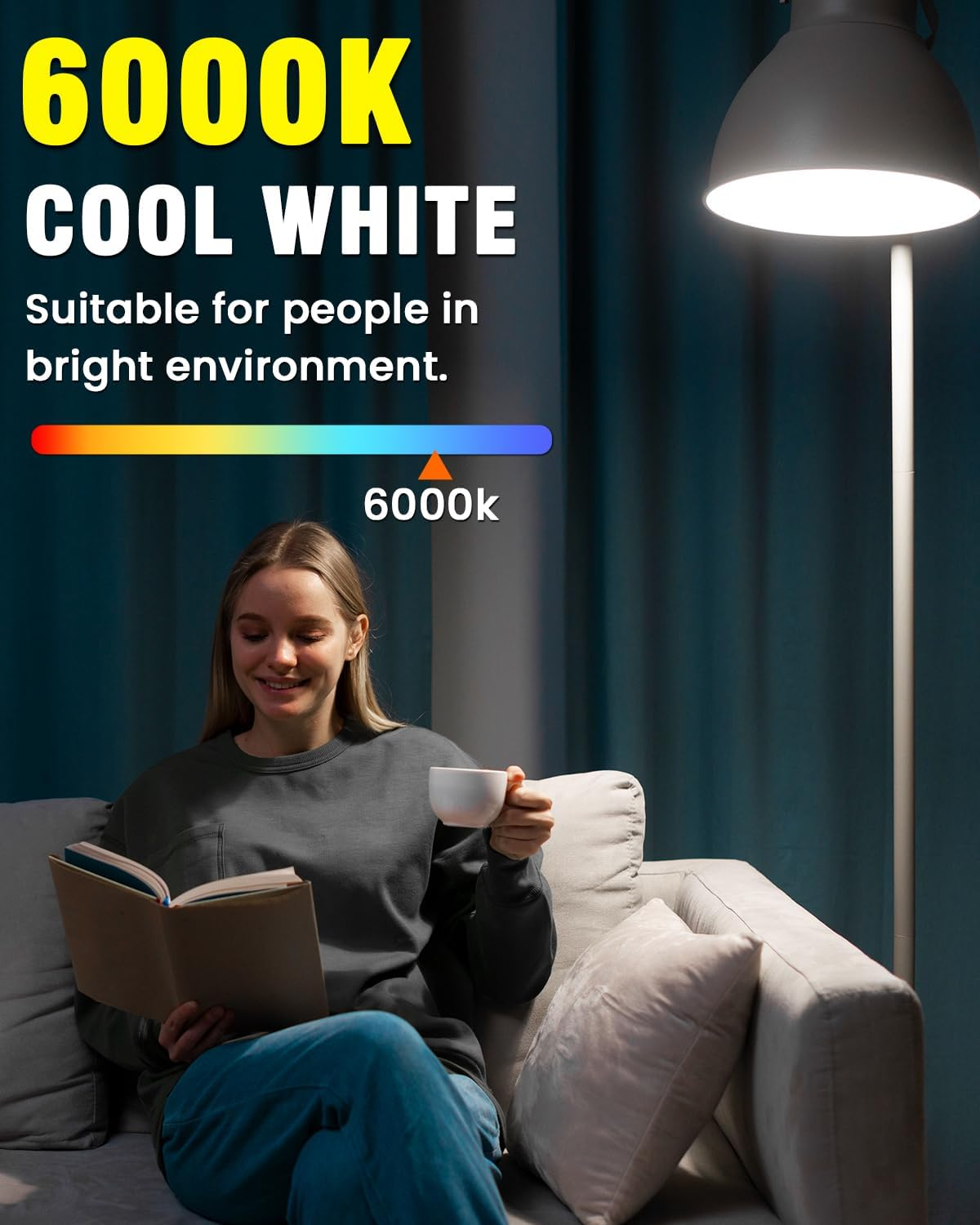 Bombilla LED R7S 10W, 78mm, 120V, equivalente a una bombilla halógena tipo J T3 de 100W, luz blanca 6000K, base doble, pack de 2 - 3