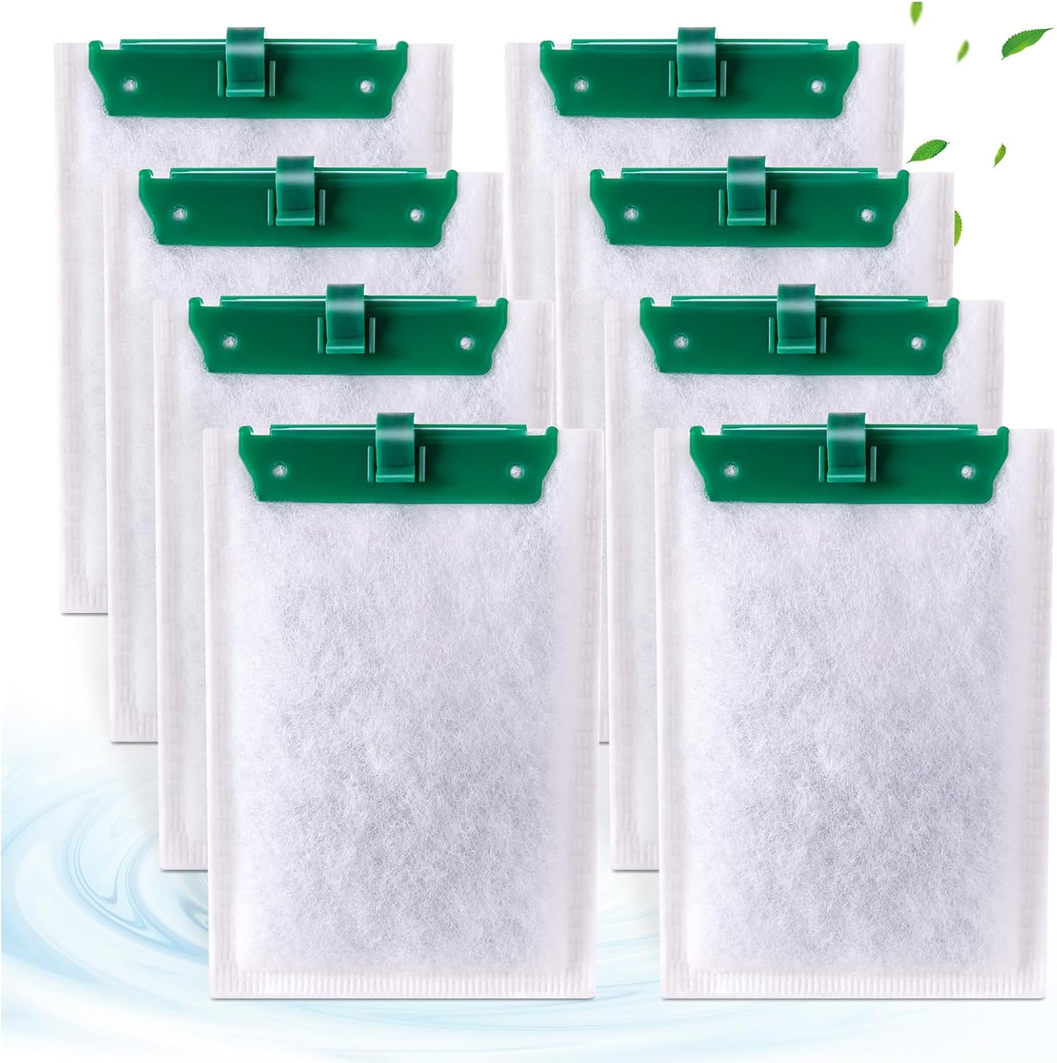 10 sztuk średnich wkładów filtrujących kompatybilnych z filtrami Tetra Whisper Bio-Bag, średnie wkłady filtrujące zamienne