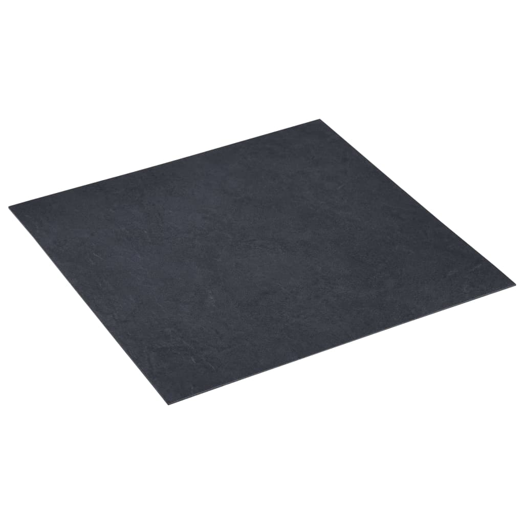Lamas para suelo de pvc autoadhesivas | tarimas de suelo | tarimas autoadhesivas mármol negro 5,11 m² cfw35094