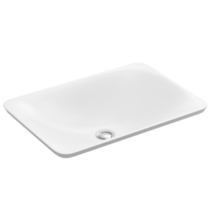 Vasque à encastrer par-dessus JACOB DELAFON Carillon rectangle