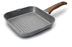 Poêle Lacor En Aluminium - Revêtement Pierre Anti-rayures, Compatible Induction, Gris