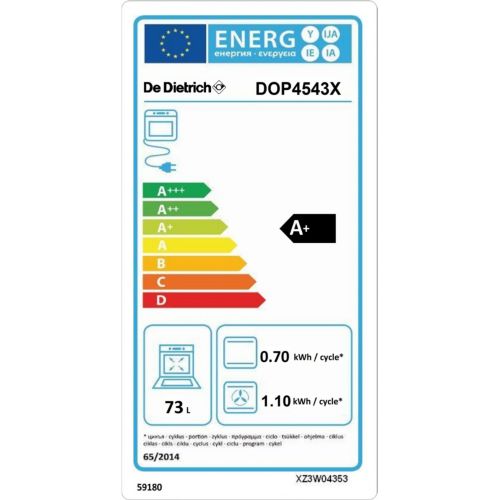 Four encastrable DE DIETRICH DOP4543X Inox Stellaire - 10