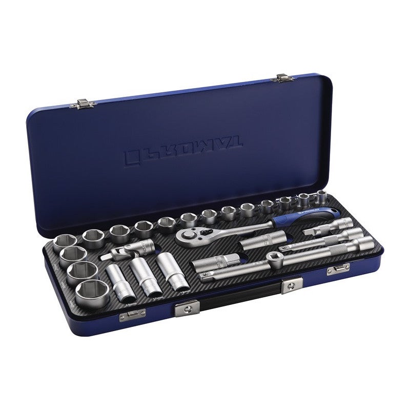 Jeu De Clés à Douille TONE 200 MS – 12 Outils 26-50 Mm – 3/4 De Pouce – Japon