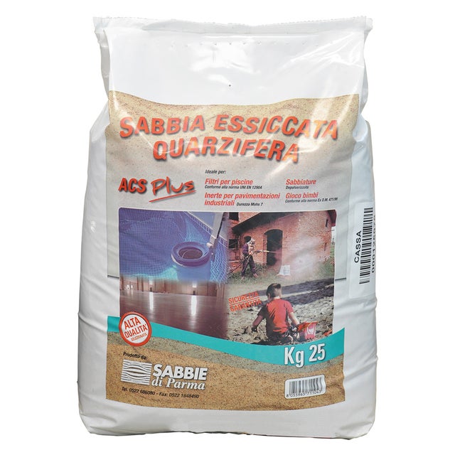 SABLE DE QUARTZ SÉCHÉ environ 25 kg