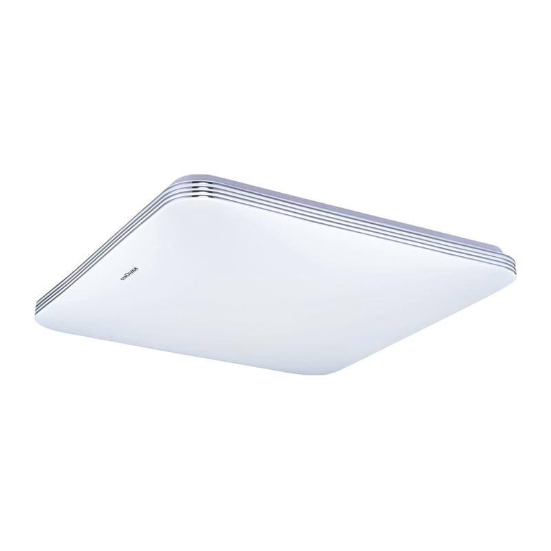 Plafon Adis kwadratowy biały LED 28W 4200K 1900lm wym: 7,1 x 33 cm IP44 tworzywo sztuczne Struhm