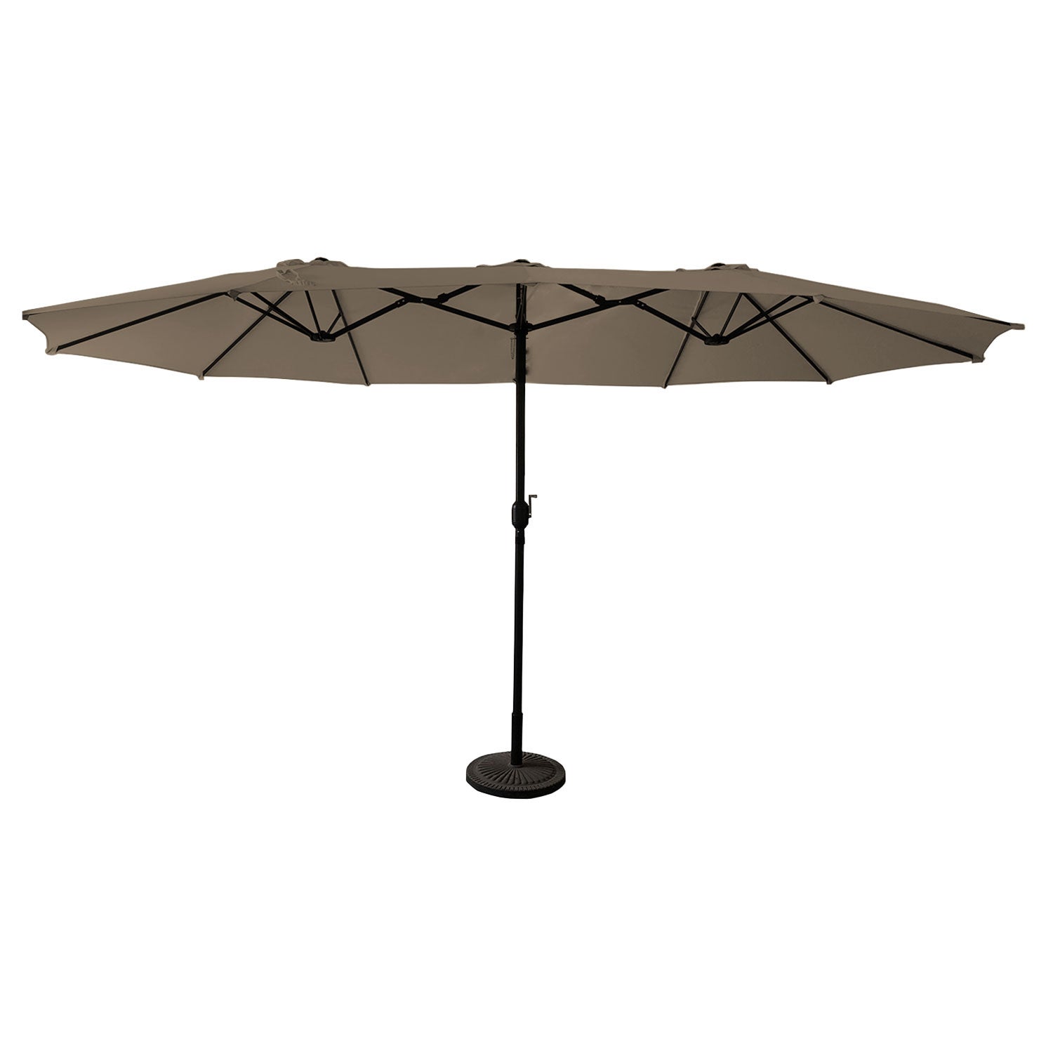 Podwójny parasol 2,7x4,6m LINAI taupe