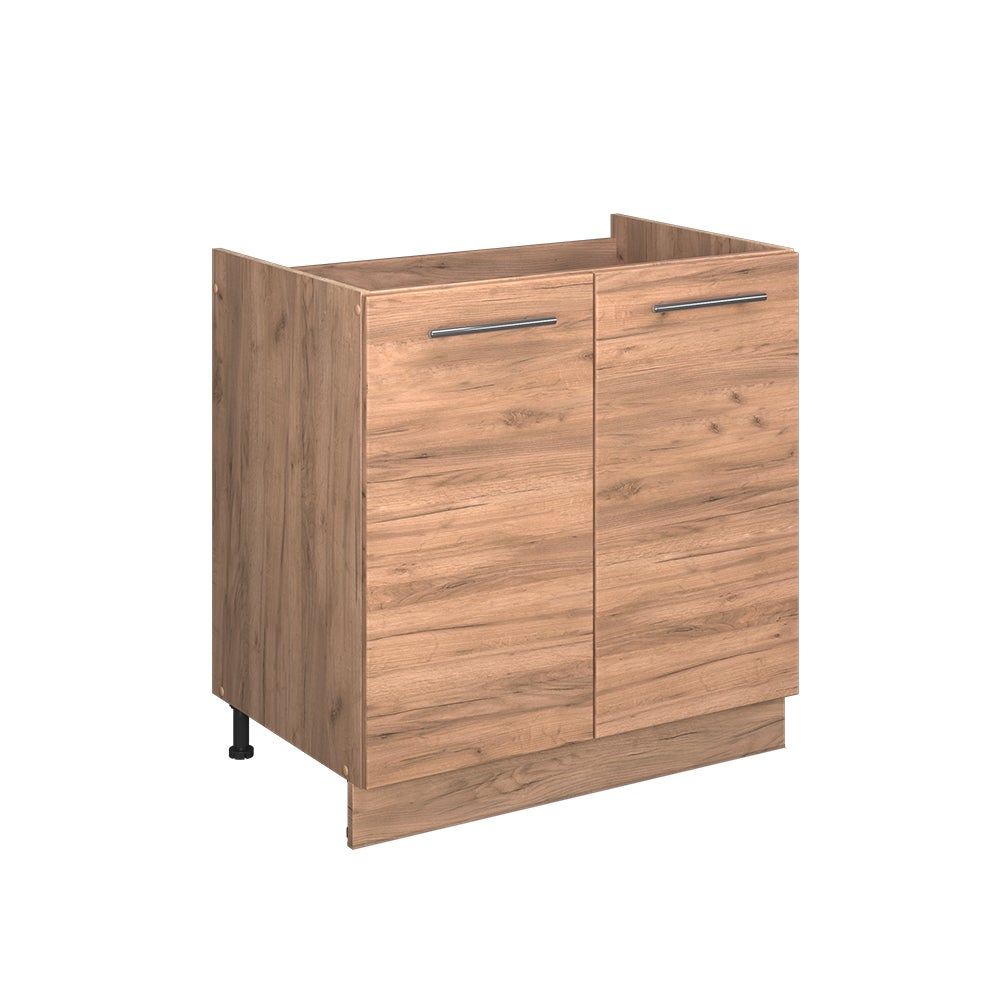 Vicco Szafka pod zlew Fame-Line, Złoty dąb energetyczny, 80 cm , BP Marmur