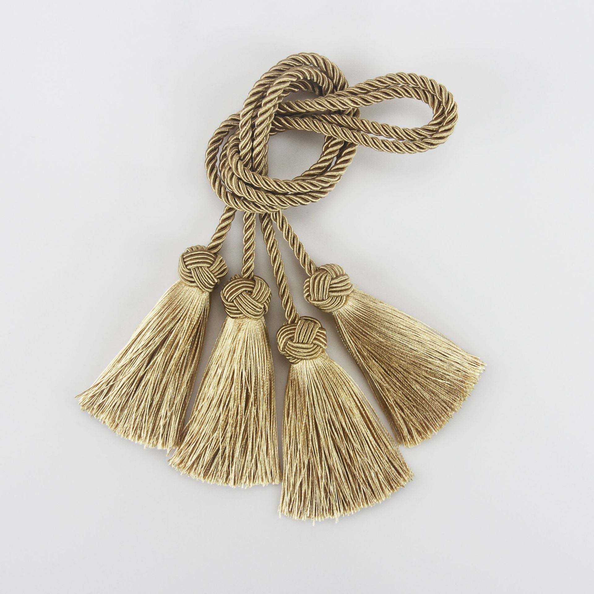 Boucles De Rideaux Dorées UFURMATE Lot De 2 Embrasses De Rideaux Décoratives En Métal Avec Plumes Dorées Pour La Maison Et Le Bureau (doré Pinces Pour Rideaux