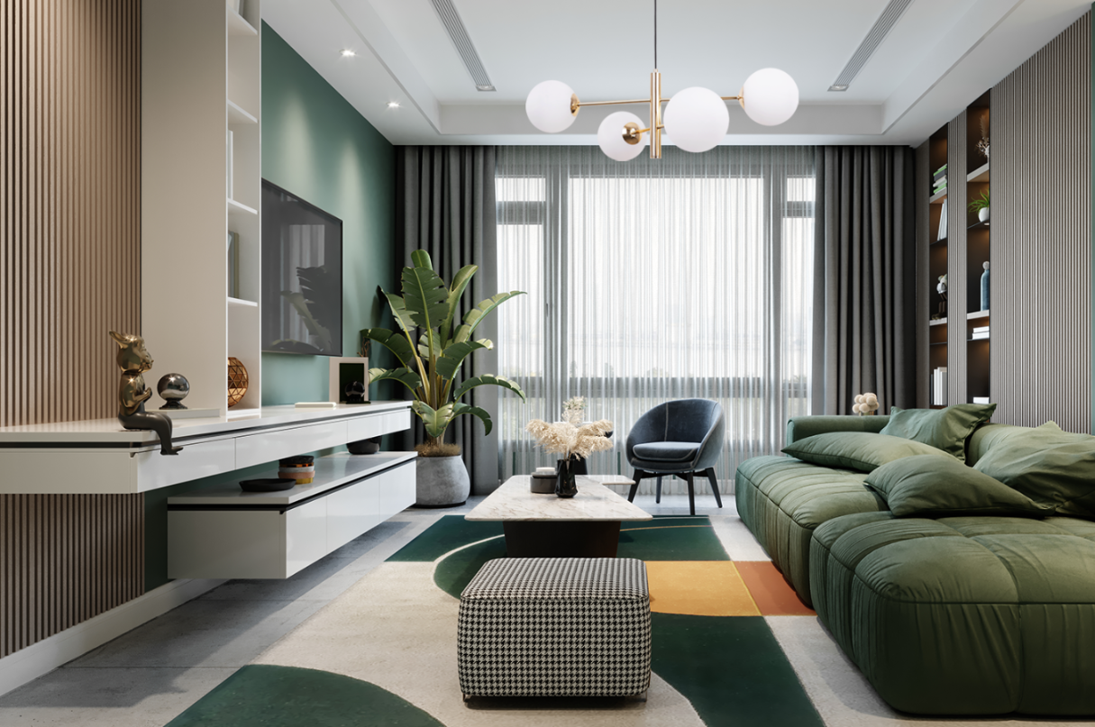 Lampa sufitowa wisząca Vicenza modern 4xE27 abażur kula biała/złota Light Home LH - 3