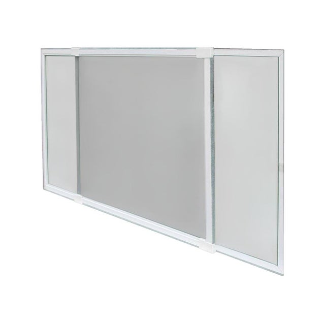 Moustiquaire avec cadre extensible blanc dimensions: 50x75-142cm