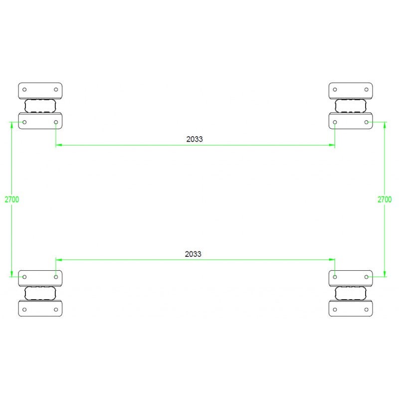 X-METAL Carport autoportant aluminium polycarbonate 10,89m² anthracite - 6